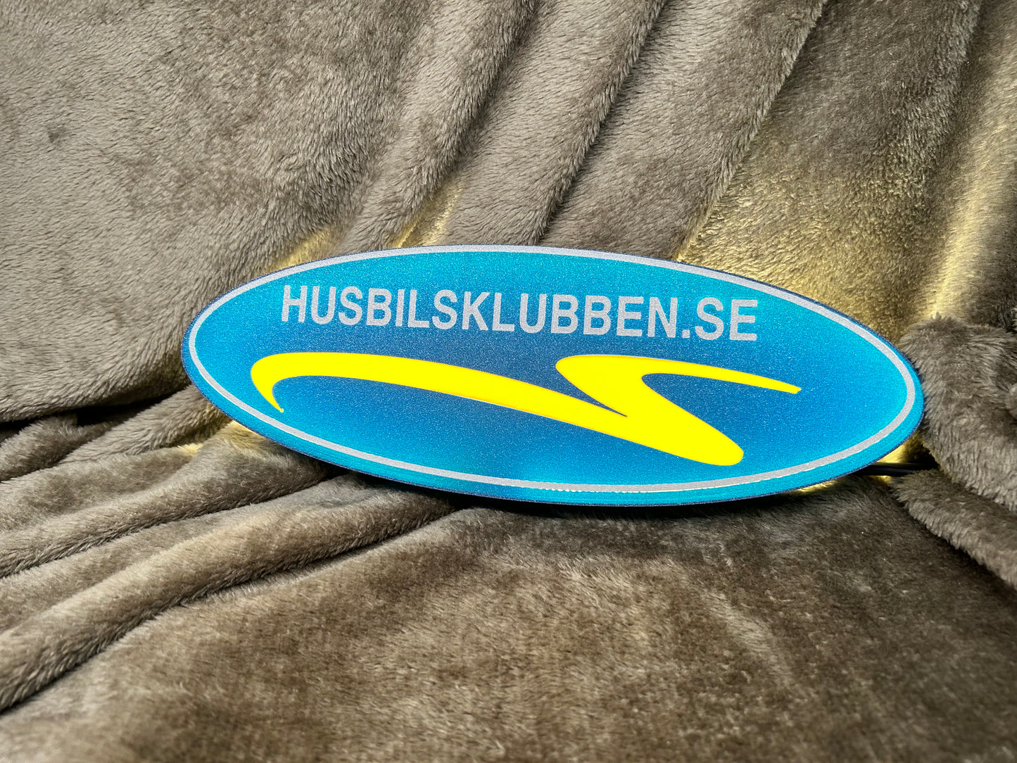 Ljusskylt husbilsklubben